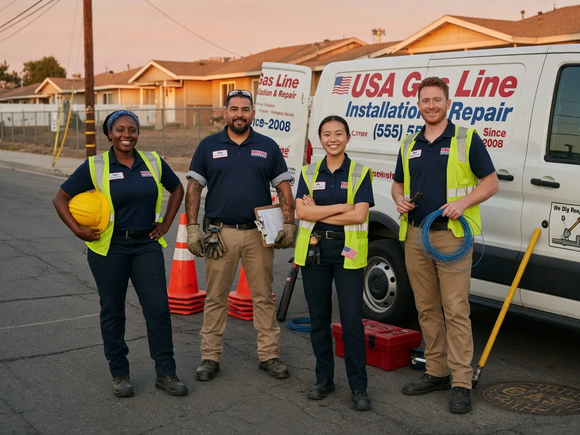 Gas Line Installation company in Milnesand, NM